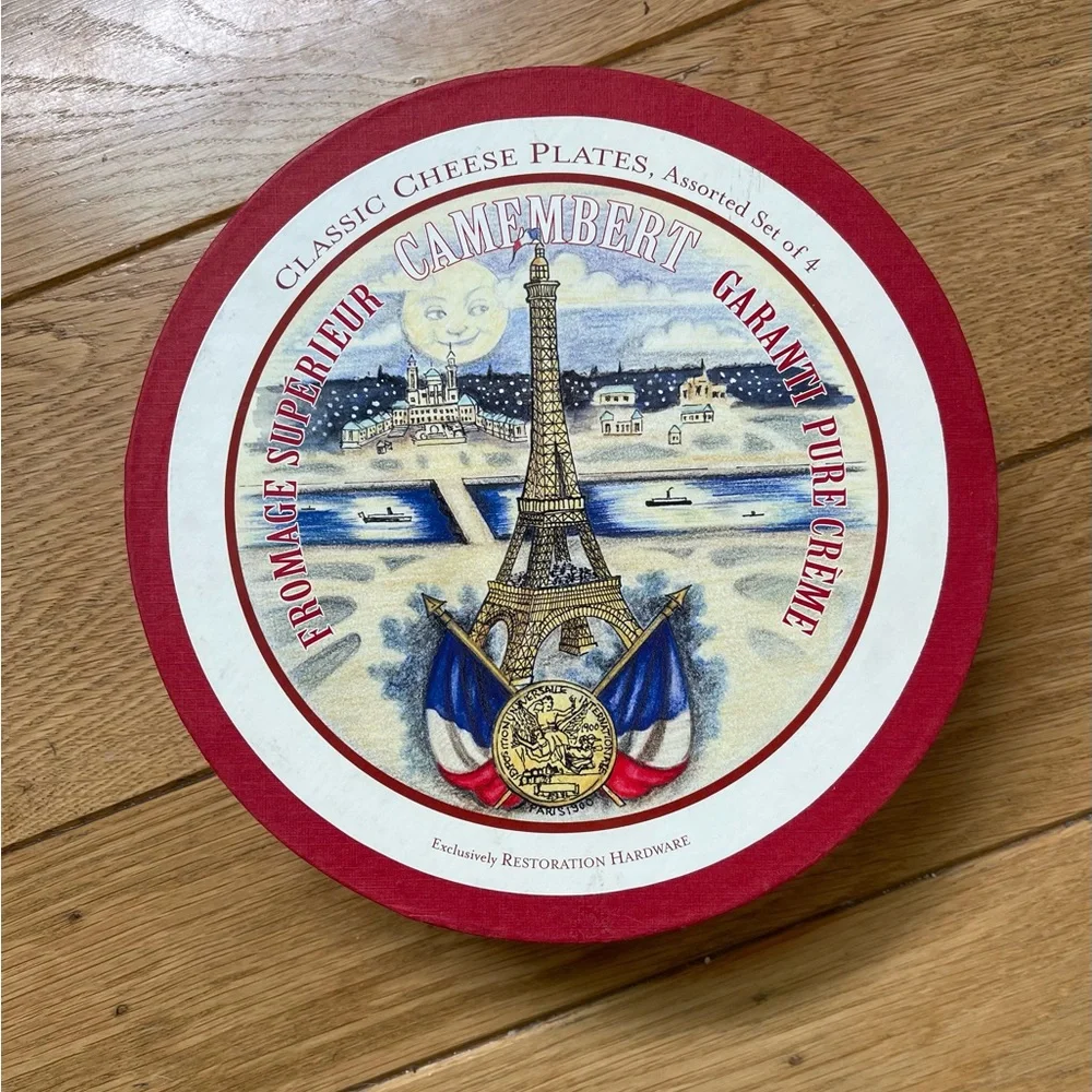 Vintage RH Bistro Cheese Plates